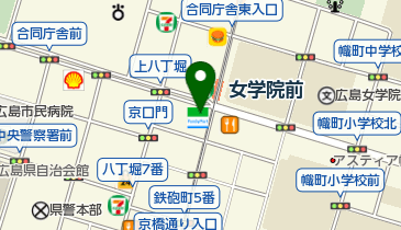 ファミリーマート女学院前 共同出張所(イーネットATM)の地図画像