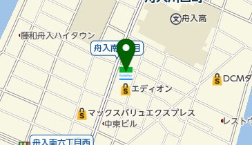 ファミリーマート舟入南四丁目 共同出張所(イーネットATM)の地図画像