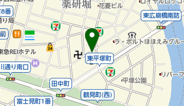 ファミリーマート西平塚町 共同出張所(イーネットATM)の地図画像