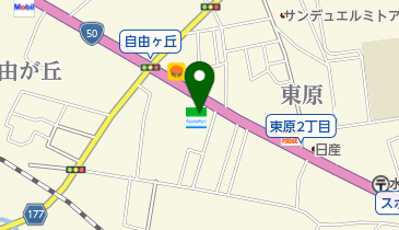 ファミリーマート水戸東原二丁目 共同出張所(イーネットATM)の地図画像