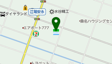 ファミリーマート桑名江場 共同出張所(イーネットATM)の地図画像