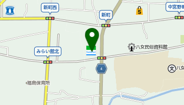 ファミリーマート八女本町 共同出張所(イーネットATM)の地図画像
