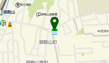 ファミリーマート枚方御殿山 共同出張所(イーネットATM)の地図画像