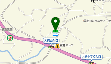 ファミリーマート横須賀芦名 共同出張所(イーネットATM)の地図画像