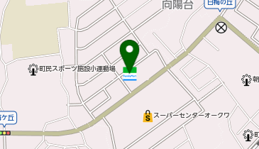 ファミリーマートあさひ向陽台 共同出張所(イーネットATM)の地図画像