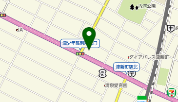 ファミリーマート津新町 共同出張所(イーネットATM)の地図画像