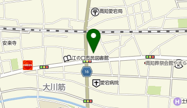 ファミリーマート高知愛宕町一丁目 共同出張所(イーネットATM)の地図画像