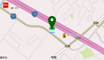 ファミリーマート小倉東インター前 共同出張所(イーネットATM)の地図画像