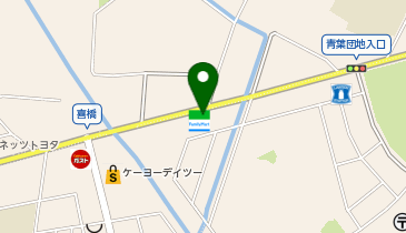 ファミリーマート久喜青葉二丁目 共同出張所(イーネットATM)の地図画像
