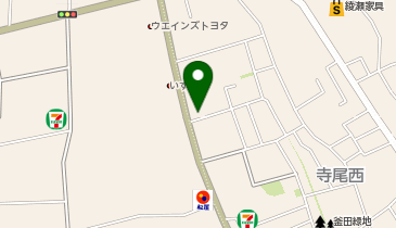 ファミリーマート綾瀬寺尾西 共同出張所(イーネットATM)の地図画像