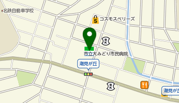 ファミリーマート緑潮見が丘 共同出張所(イーネットATM)の地図画像