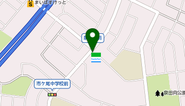ファミリーマート荏田西四丁目 共同出張所(イーネットATM)の地図画像