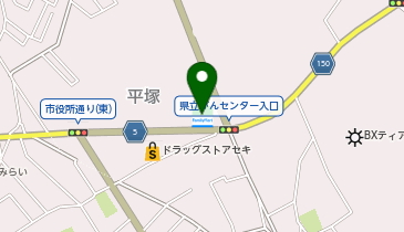 ファミリーマート上尾平塚 共同出張所(イーネットATM)の地図画像