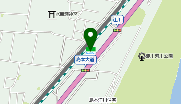 ファミリーマート島本江川 共同出張所(イーネットATM)の地図画像