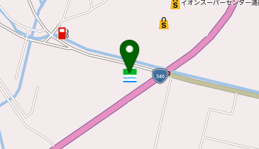 ファミリーマート涌谷東 共同出張所(イーネットATM)の地図画像