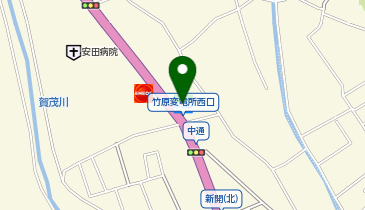 ファミリーマート竹原下野 共同出張所(イーネットATM)の地図画像