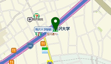 ファミリーマート駒沢大学駅前 共同出張所(イーネットATM)の地図画像