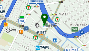 ファミリーマート京王プレッソイン茅場町 共同出張所(イーネットATM)の地図画像