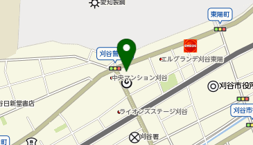 ファミリーマート刈谷東陽町 共同出張所(イーネットATM)の地図画像