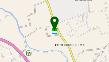 ファミリーマート光明池南 共同出張所(イーネットATM)の地図画像