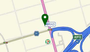 ファミリーマート水戸飯富町 共同出張所(イーネットATM)の地図画像