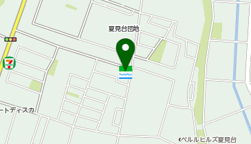 ファミリーマート船橋夏見台 共同出張所(イーネットATM)の地図画像