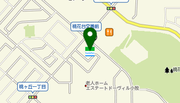 ファミリーマート小牧桃花台城山 共同出張所(イーネットATM)の地図画像