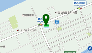 ファミリーマート此花酉島 共同出張所(イーネットATM)の地図画像