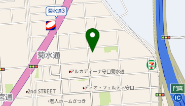 ファミリーマート守口東郷通 共同出張所(イーネットATM)の地図画像