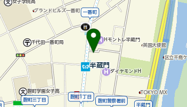 ファミリーマート半蔵門駅前2号機 共同出張所(イーネットATM)の地図画像