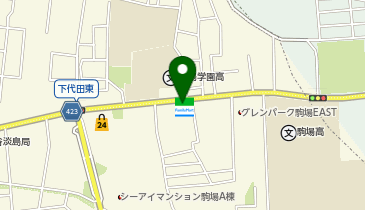 ファミリーマート世田谷淡島通り 共同出張所(イーネットATM)の地図画像