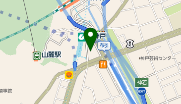 ファミリーマート新神戸駅前 共同出張所(イーネットATM)の地図画像