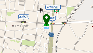 ファミリーマート尾浜町三丁目 共同出張所(イーネットATM)の地図画像