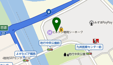 ファミリーマートギャレリアシーホーク 共同出張所(イーネットATM)の地図画像