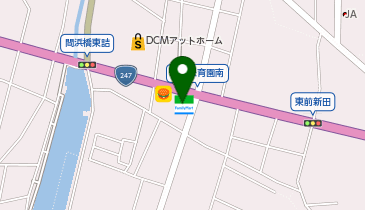 ファミリーマート一色前新田 共同出張所(イーネットATM)の地図画像