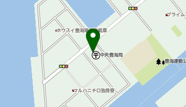 ファミリーマート豊海町 共同出張所(イーネットATM)の地図画像