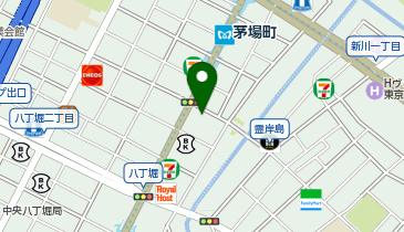 ファミリーマート日本橋茅場町 共同出張所(イーネットATM)の地図画像
