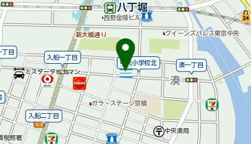 ファミリーマート入船一丁目 共同出張所(イーネットATM)の地図画像