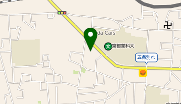 ファミリーマート京都薬科大学前 共同出張所(イーネットATM)の地図画像