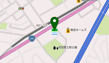 ファミリーマート荏田西一丁目 共同出張所(イーネットATM)の地図画像