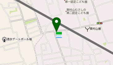 ファミリーマート東村山富士見町 共同出張所(イーネットATM)の地図画像