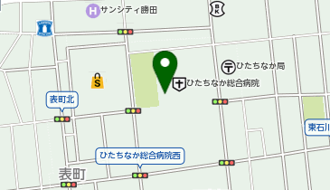 ファミリーマート日和サービスひたちなか総合病院 共同出張所(イーネットATM)の地図画像