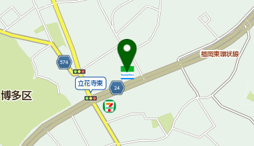 ファミリーマート博多月隈六丁目 共同出張所(イーネットATM)の地図画像