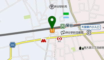 ファミリーマートエミオ保谷 共同出張所(イーネットATM)の地図画像