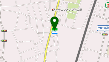 ファミリーマート足立西竹の塚一丁目 共同出張所(イーネットATM)の地図画像