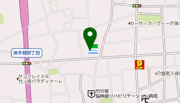 ファミリーマート保木間五丁目 共同出張所(イーネットATM)の地図画像
