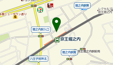 ファミリーマート京王堀之内駅前2号機 共同出張所(イーネットATM)の地図画像