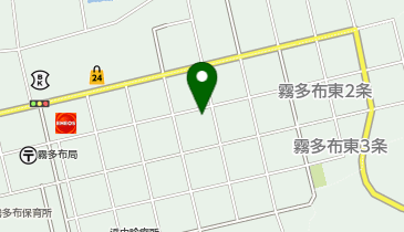 霧多布SSの地図画像