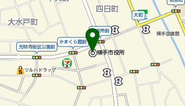 十文字SSの地図画像