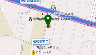 Dr.Driveセルフ花畑店の地図画像